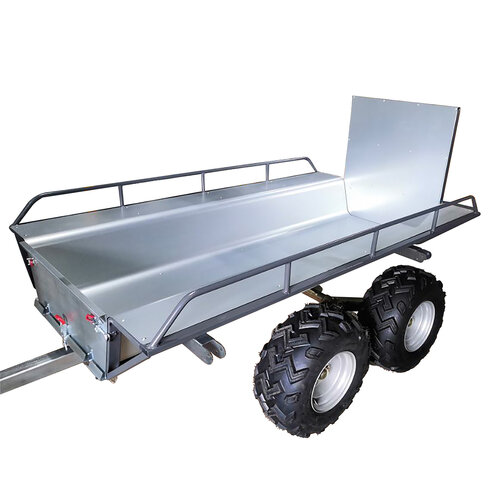 Extended tailgate for TV07PRO forestry trailer