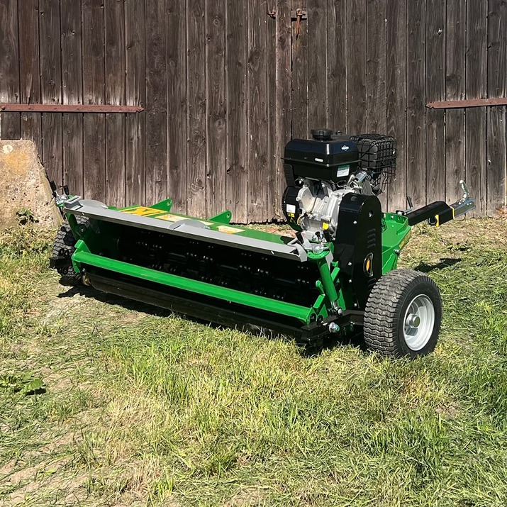 ATV flail mower with flap, 1,5 m Briggs and Statton 13,5 hp