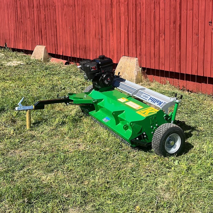 ATV flail mower with flap, 1,5 m Briggs and Statton 13,5 hp