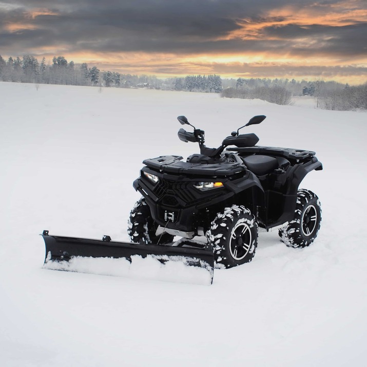 Snow blade ATV