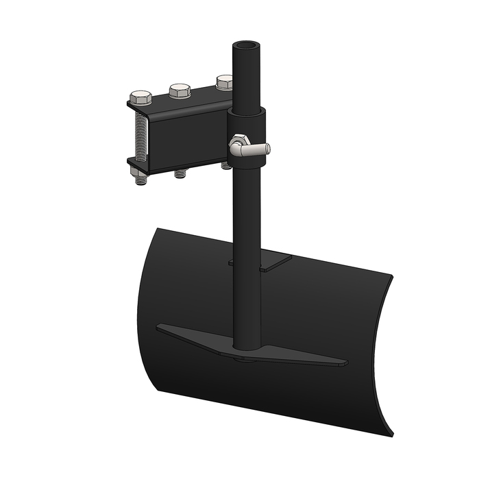 Side scraper for Yard harrow ATV GH2UG