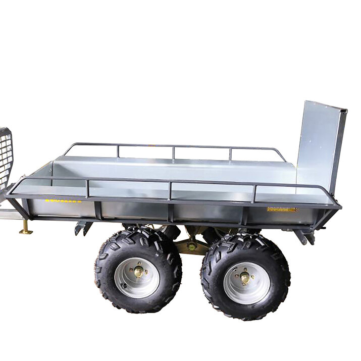 Extended tailgate for TV07PRO forestry trailer